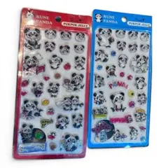 RUNE PANDA PUKPUK JELLY シール 2シートセット