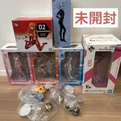 秋*永様 エヴァンゲリオン　一番くじ　レイ　アスカ　マリ　フィギュア　まとめ売り
