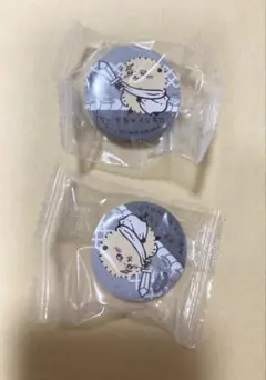 ちいかわ くら寿司缶バッジ ラッコ2個セット