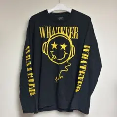 glamb グラム プリントロンT 長袖Tシャツ スマイル ブラック XLのサムネイル