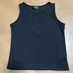 タンクトップ　150 キッズ　ブラック