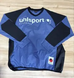 uhlsport ピステ ブルー×ブラック未使用タグ無し