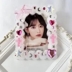 トレカケース　ホイップデコ　ピンク　平成女児　B8 リボン　韓国風　推し活