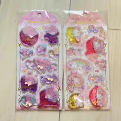 な*ほ様 サンリオ　ウォーターインシール　ハローキティ　マイメロディ　2枚セット