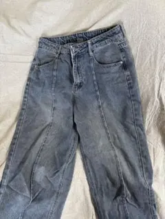 DAZY ダークブルー ストレートレッグデニム