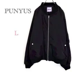 ◆プニュズ【L】MA-1 ブルゾン シンプルアウター 着回ししやすい