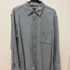 ユニクロ ワイシャツ グレー