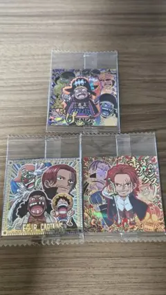 い*パ様 ワンピース大海賊ウエハースシールlog.14　3枚