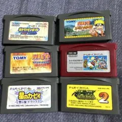 ゲームボーイアドバンス6本