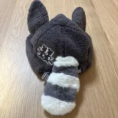 ディズニー　ピーターパン　キャップ　ロストキッズ　アライグマ