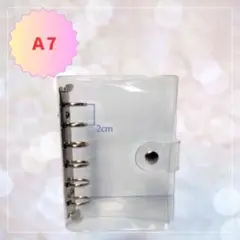 A7サイズ クリアバインダー 本体のみ 透明 シール帳 流行 韓国