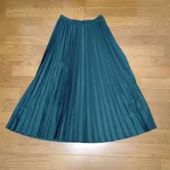 UNIQLOプリーツスカート グリーン S