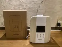 AND・DECO ハイブリッド加湿器 ホワイトウッド