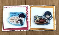 呪術廻戦 懐玉・玉折 ココス限定 アクリルステッカー 伏黒恵 伏黒甚爾