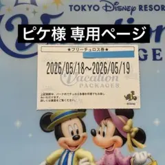 ピケ様 専用ページ