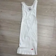 Supreme ホワイト タンクトップ M