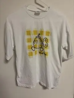 Bomb-hei 半袖 Tシャツ ホワイト チェック柄のサムネイル