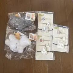ブルーナアニマルくじ　E賞　マスコットバッジ　2種　ミッフィー