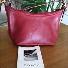 美品 COACH 革　ハンドバッグ　オールドコーチ