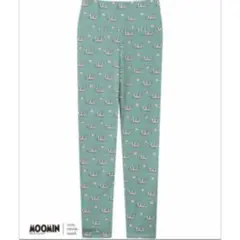 ウンナナクール　ワコール　ムーミン　レギンス　ルームウェア レディース L 薄手