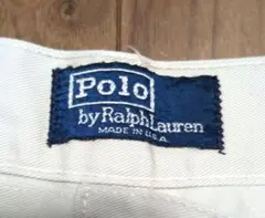 Polo by Ralph lauren ラルフローレン USA製 2タックチノ
