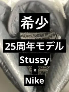 【希少】25周年記念 Stussy NIKE COURT FORCE HIのサムネイル