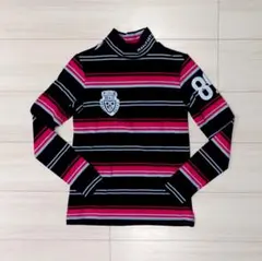 PEARLY GATES モックネックシャツ 0 レディース S パーリーゲイツ