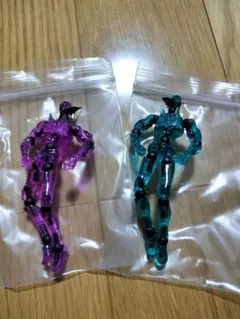 海洋堂　アッセンブルボーグ　体験版　ミニフィギュア　2体セット