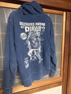 ドロヘドロ　デニムパーカー　ハル　AKUMA MHz Mサイズ