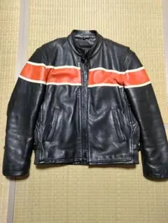 80s Euro vintage ライダースジャケット MONZA型 黒×赤 L 80s Euro vintage ライダースジャケット MONZA型 黒×赤 L - メルカリ