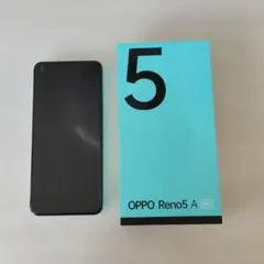 OPPOReno5A アイスブルー 楽天版 simフリー - メルカリ