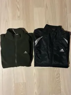 adidas フリース・ジャケット　セット売り