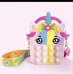 1200円　ユニコーン　プッシュポップ　ネックポーチ