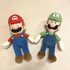 スーパーマリオ　マリオ&ルイージ　セット　ぬいぐるみ