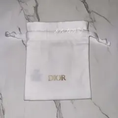 【公式オンライン購入/新品未使用】Dior ホワイト 巾着袋 残り1点‼️