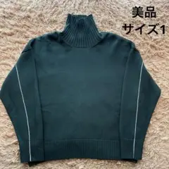 タートルネックセーター ニット