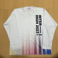 ソフトテニス　インターハイ2023限定ロンT Oサイズ