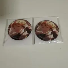 プロセカ　44Bグリッター缶バッジ　東雲彰人　2点セット