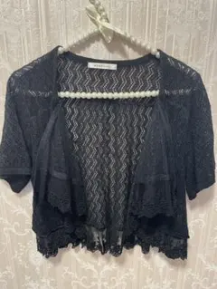 ブラックレースカーディガン ❤︎アクシーズファム
