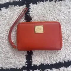 Lauren Ralph Lauren 二つ折り財布 オレンジのサムネイル