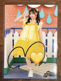た*つ様 古澤里紗　クリスマス　チェキ　直筆サイン CUTIE STREET 古澤里紗 クリスマス チェキ - メルカリ