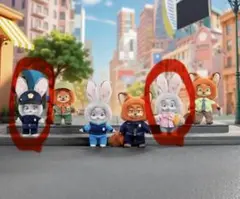 TOPTOY ズートピア ジュディ ぬいぐるみキーホルダー