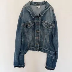 【美品】S & CO. デニムジャケット Gジャン ストレッチ L インディゴ