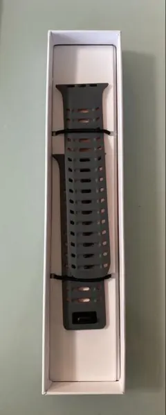 Apple Watch スポーツ バンド グレー / オレンジ