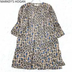 マーキーズホーガン　レオパード柄ワンピース　半袖　綿100%　子供服 130