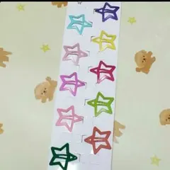 158☆♥選べる3点対象♥ 星型 ヘアピン キッズ レディース 可愛い