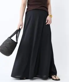 ほぼ未使用品ドゥーズィエムクラス Gather Maxi スカート Gather Maxi スカート（ロング・マキシ丈スカート）｜Deuxieme Classe