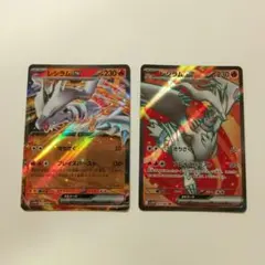 レシラムex　SR RR　2枚セット　ポケモンカード　ホワイトフレア