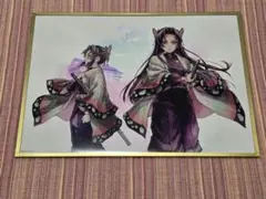 鬼滅の刃 WEBSHOP くじ B賞 アクリル色紙　しのぶとカナエ
