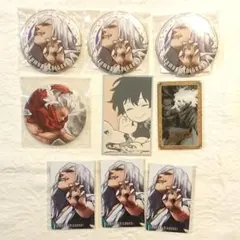 ヒロアカ ジャンプGIGA 新十傑 缶バッジ キャラカード 荼毘
